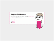 Tablet Screenshot of jobjorn.se